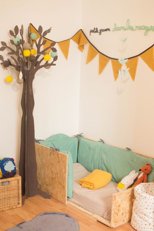 Aménager une chambre d'enfant Montessori